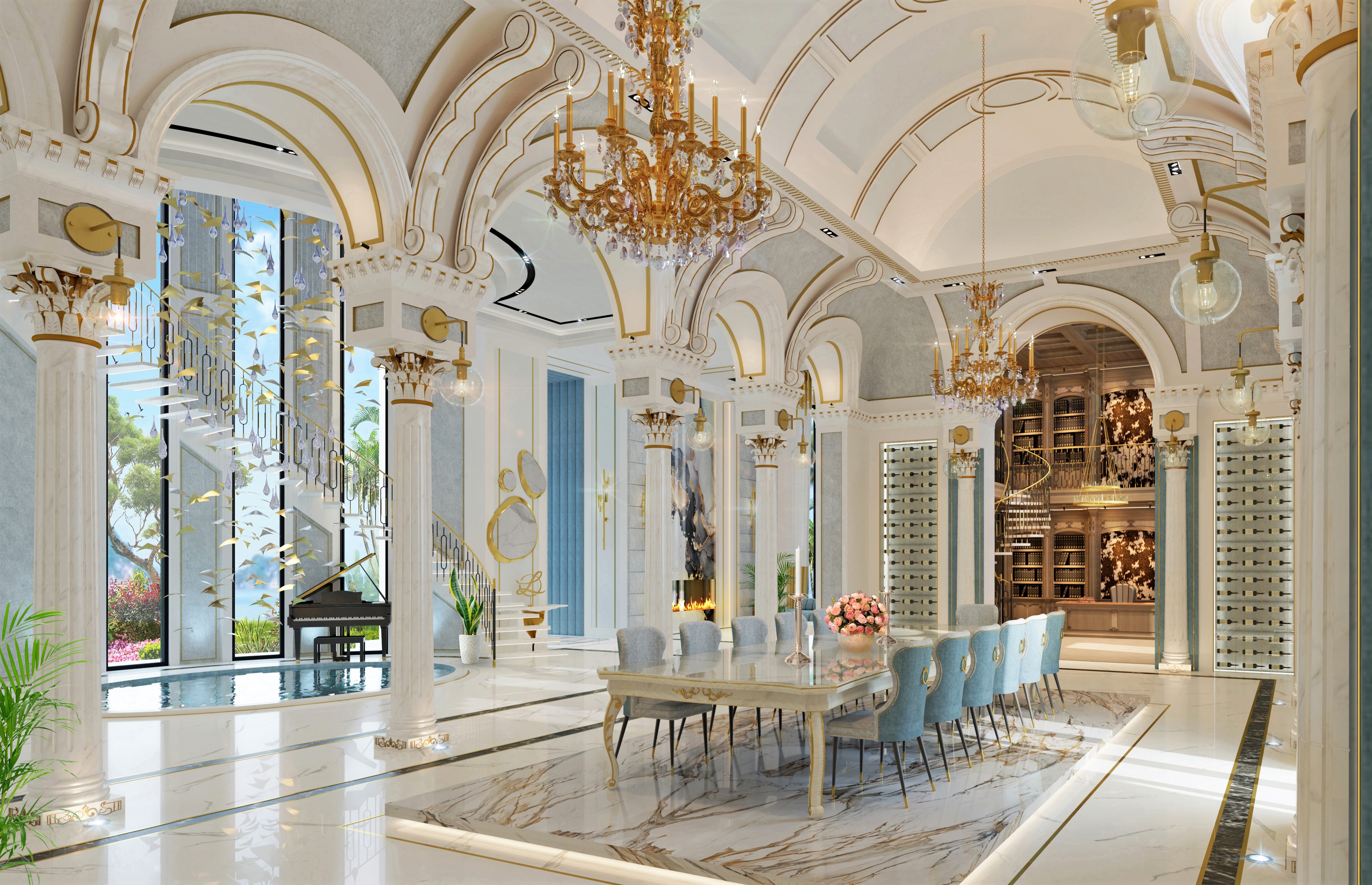 Royal Mansion Interior Design | Autodesk Community Gallery
