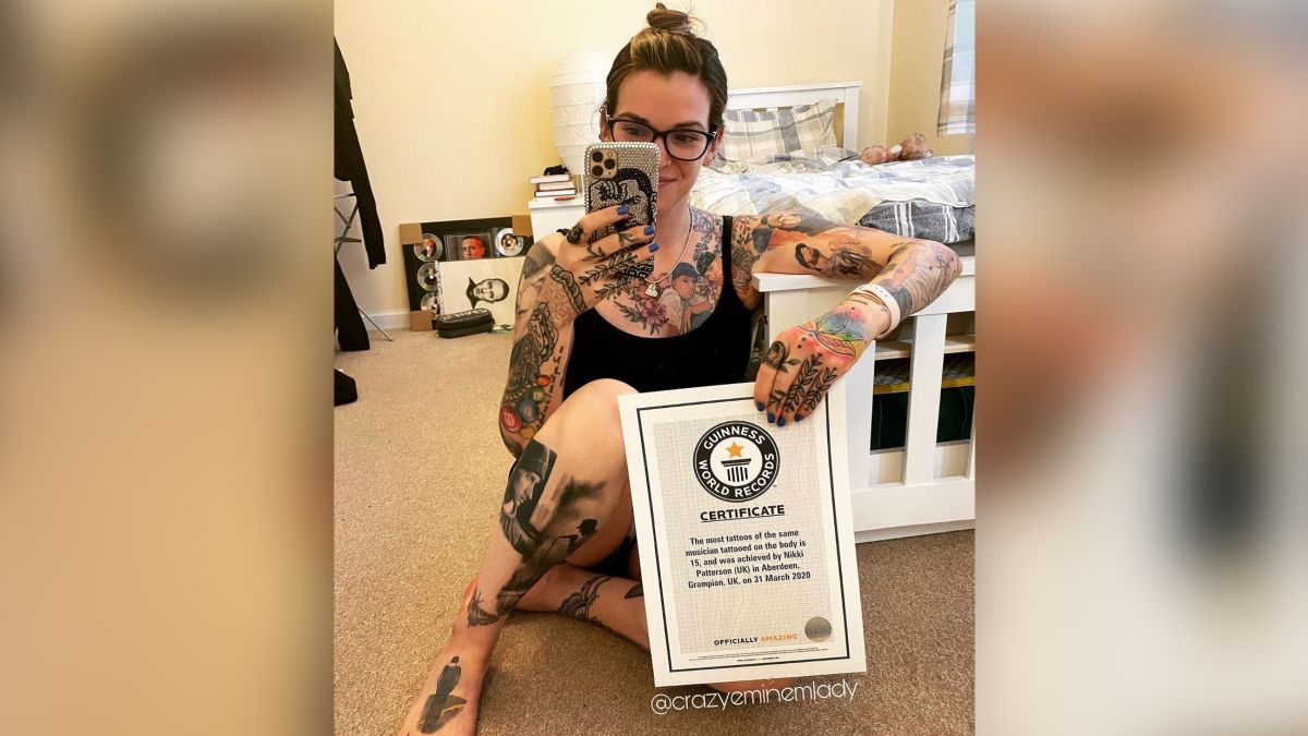 Meet the woman with enough Eminem tattoos to set a world record | CNN