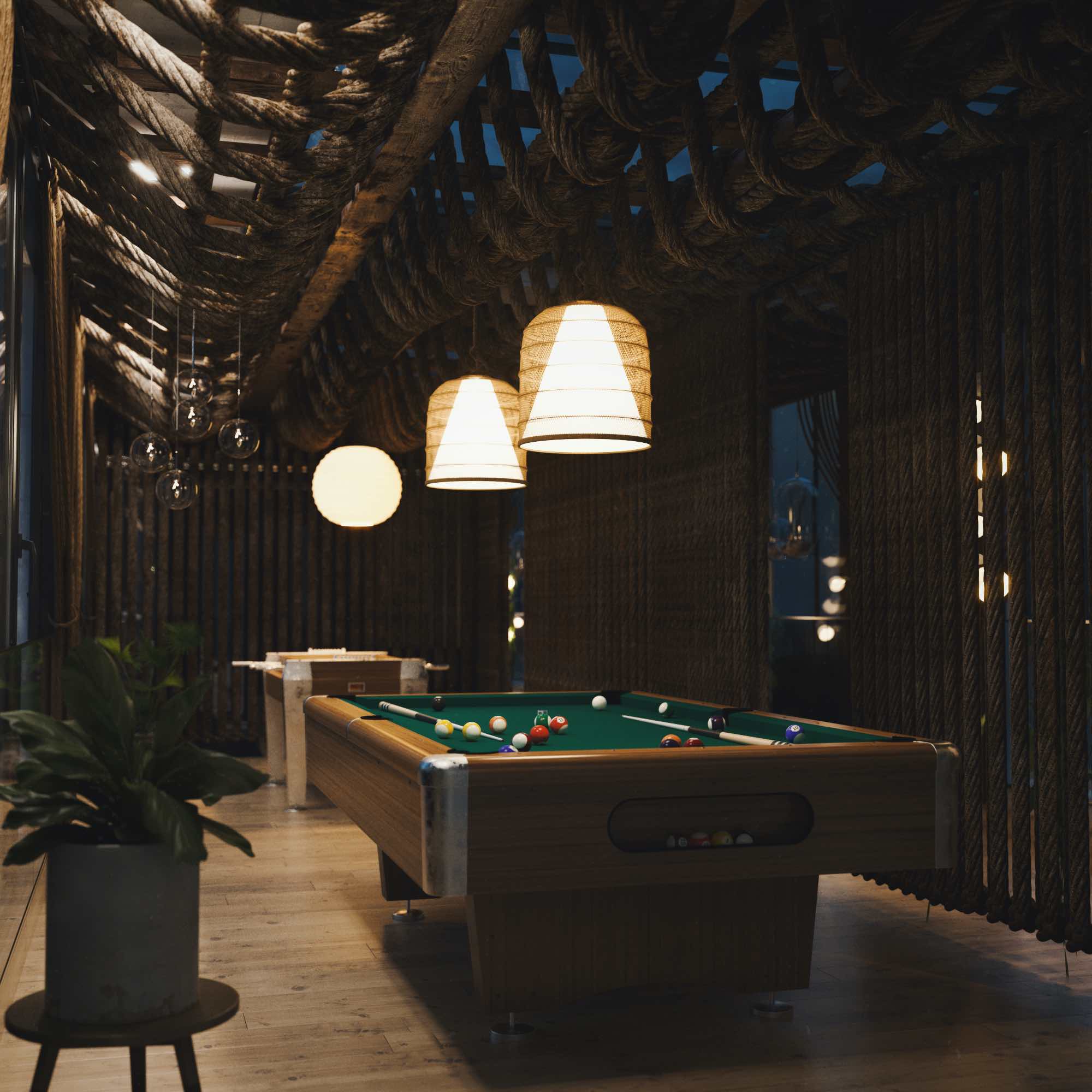 billiard table 