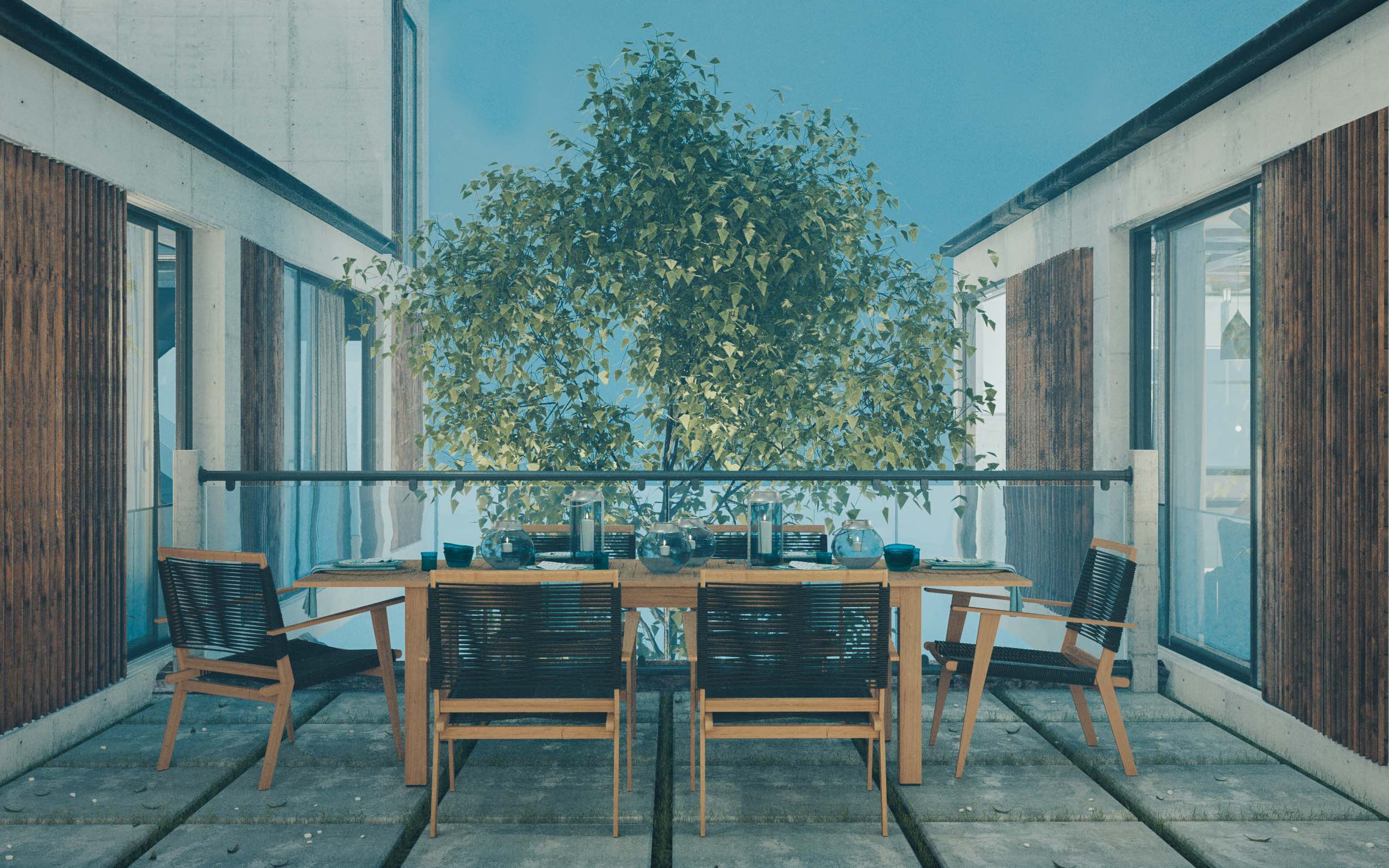 wooden dining table and chairs 