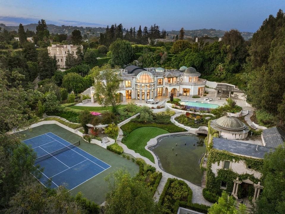 Inside A European-Inspired $40 Million Los Angeles Estate