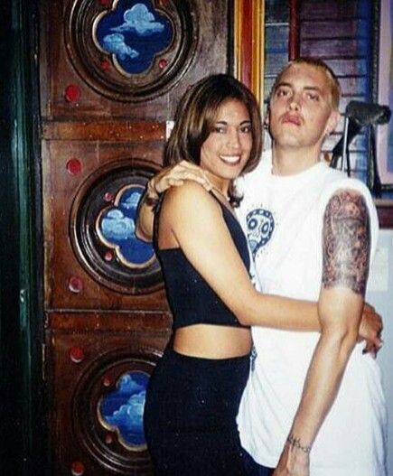 Eminem with his ex girl friend | Eminem, Eminem girls, Eminem slim shady