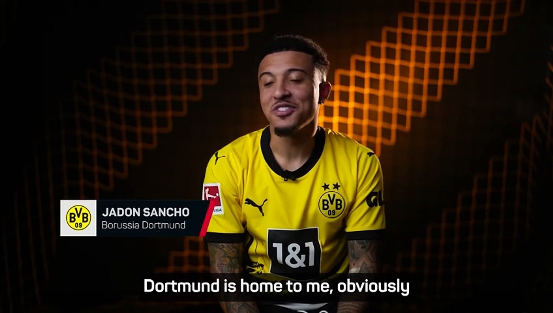 Jadon Sancho 'buzzing' to be back at Dortmund - video Dailymotion