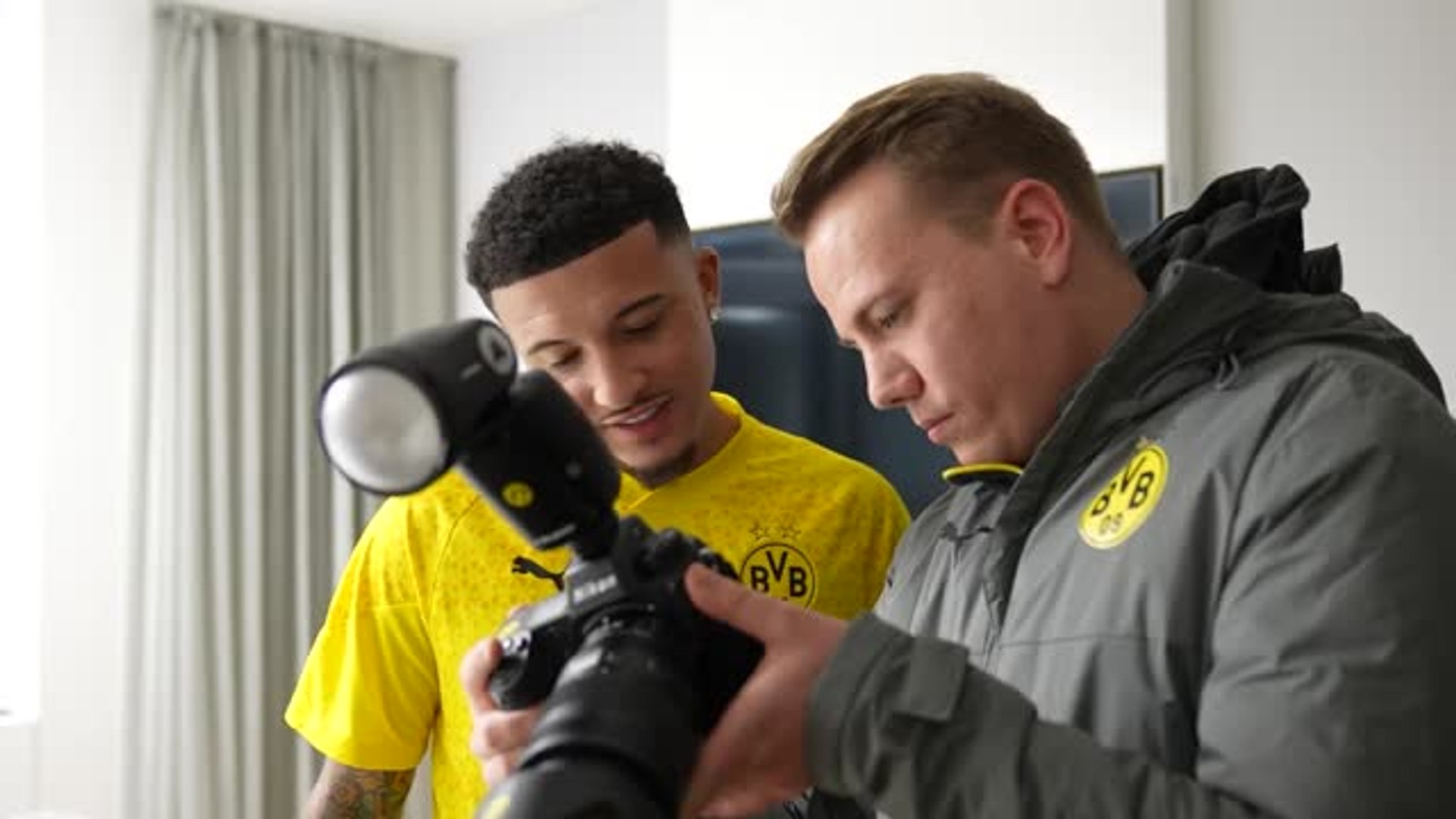 FOOTBALL: Bundesliga: Interview with new Borussia Dortmund signing Jadon Sancho - video Dailymotion