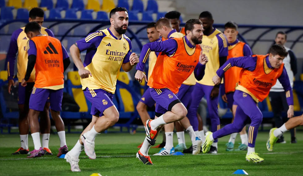 Real Madrids Abschlusstraining vor Finale: Carvajal endlich ausgeruht und  einsetzbar - REAL TOTAL