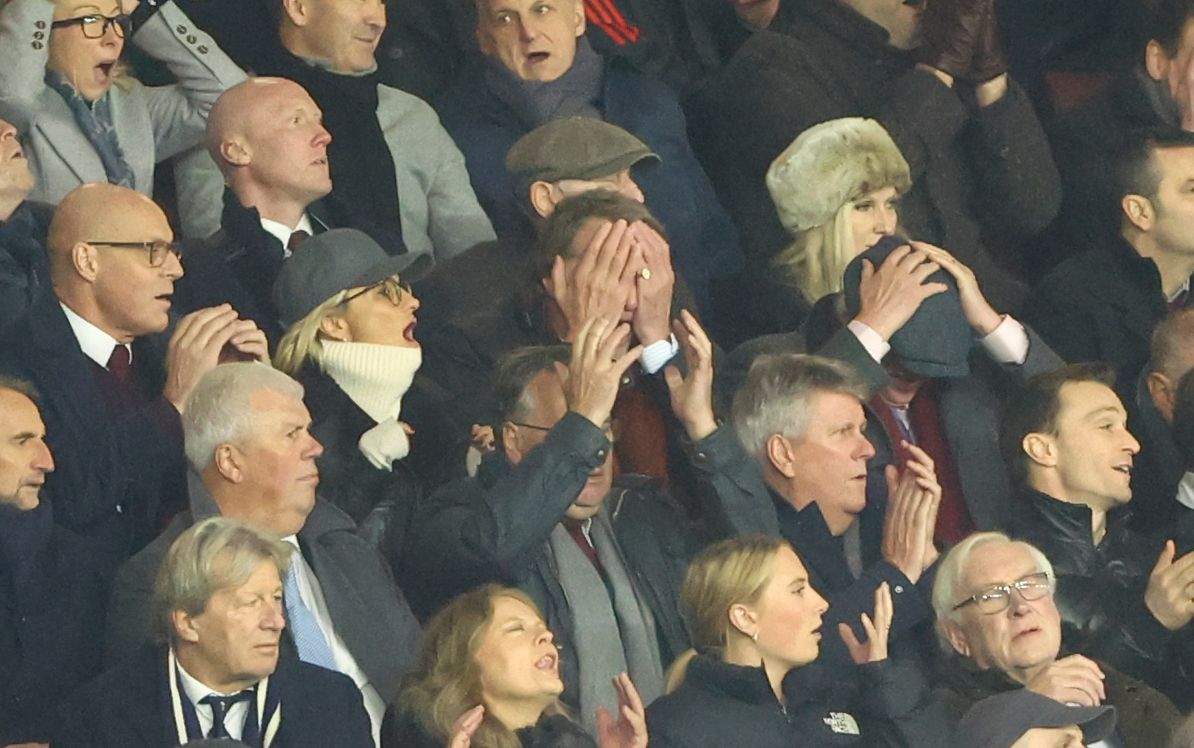 Sir Jim Ratcliffe couldn't watch as Man Utd threw away the lead twice vs Spurs