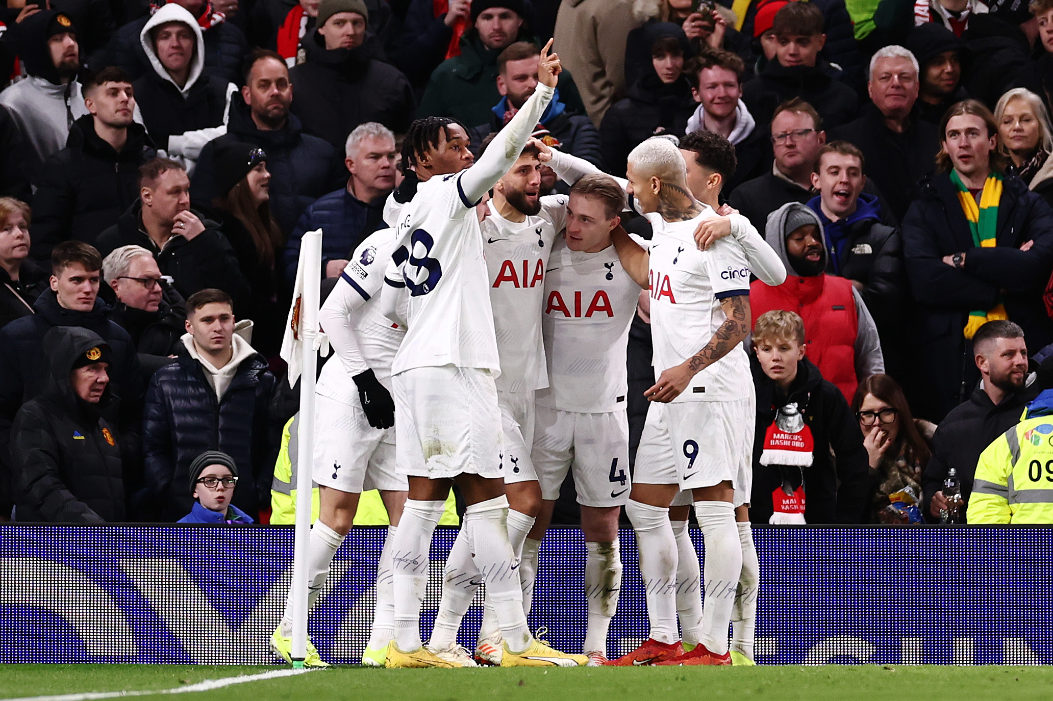 Spurs fought back to share the spoils at Old Trafford