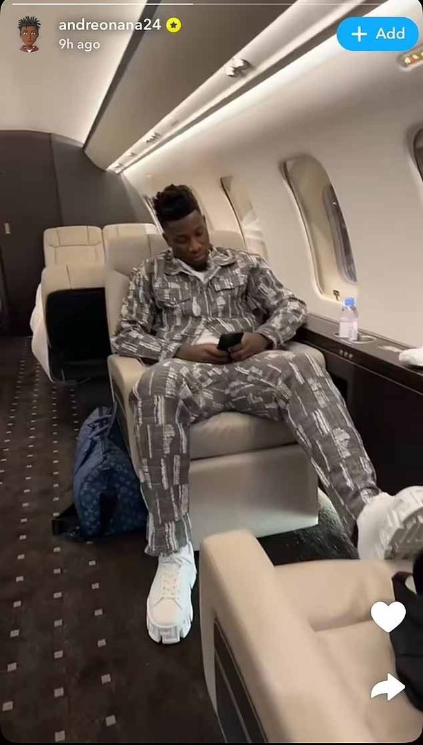 Andre Onana boards private jet to AFCON for Cameroon clash 24 hours after  Man Utd vs Spurs - Mirror Online