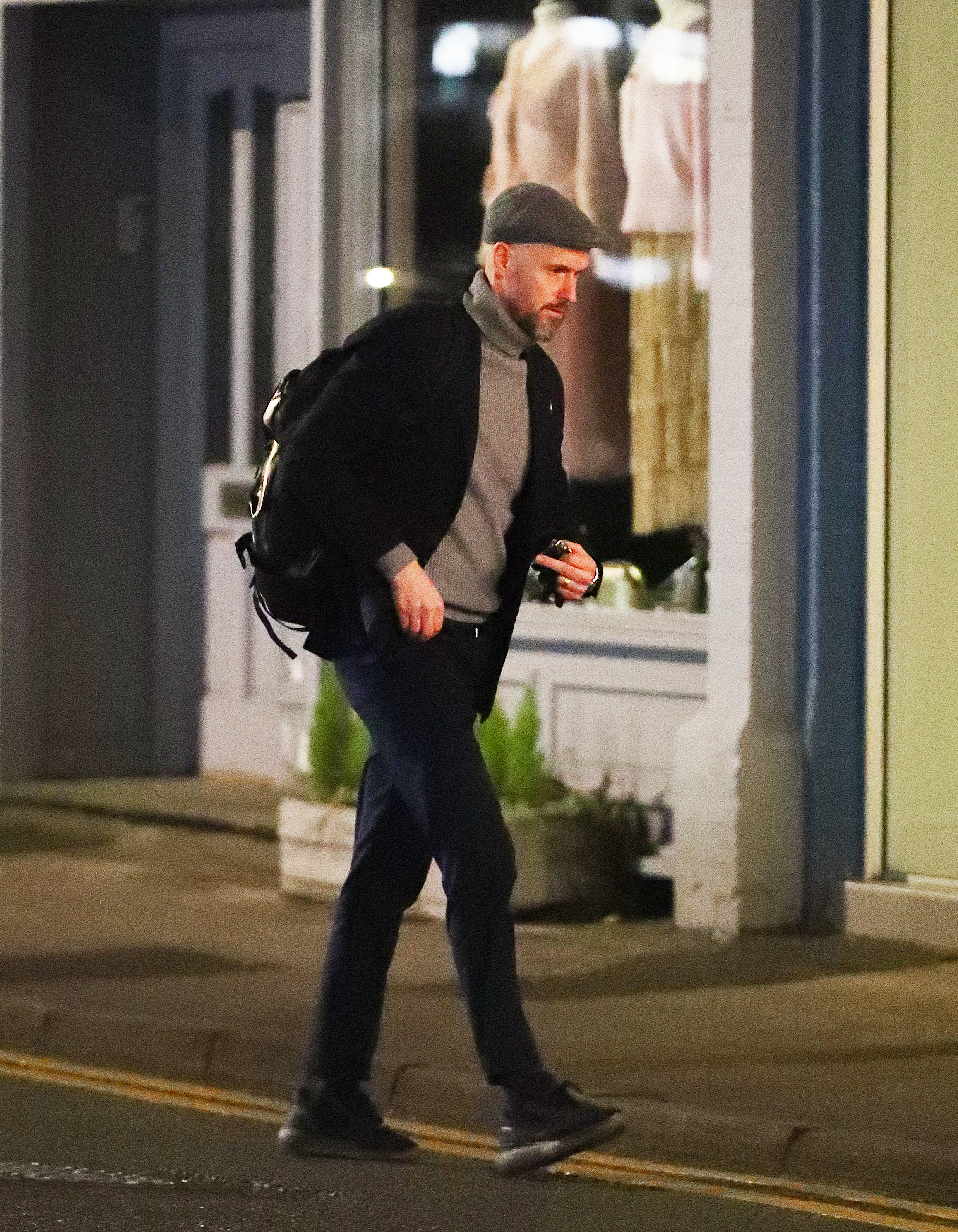 Erik ten Hag enjoyed dinner in Vale Village after Manchester United drew with Tottenham