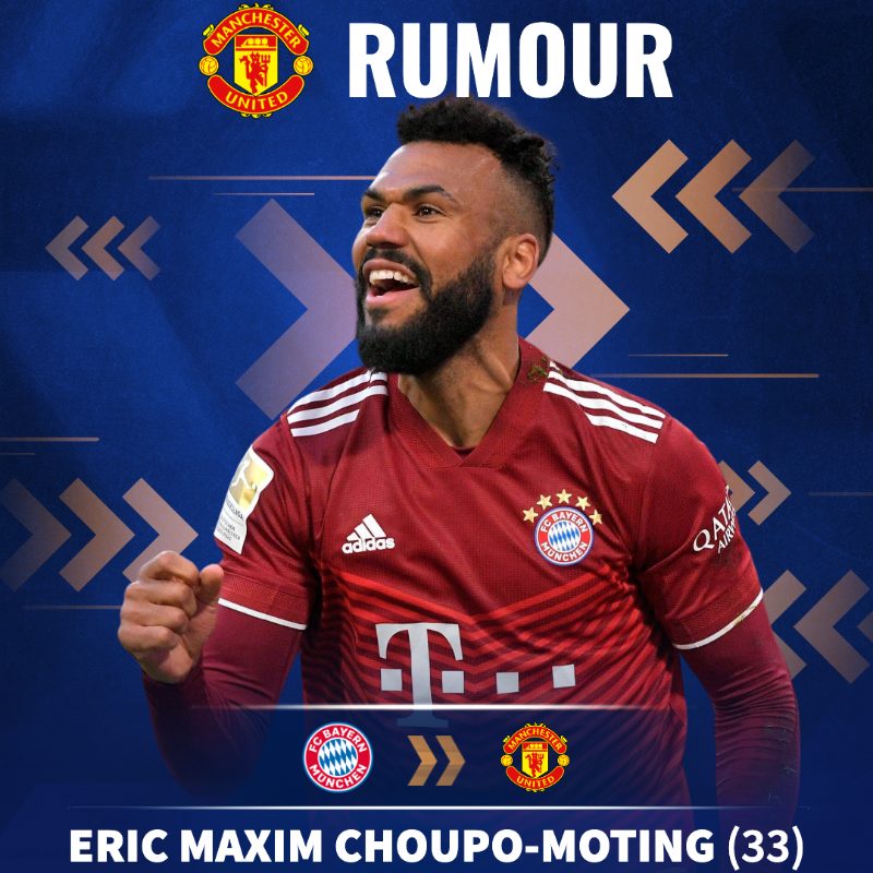 Transfermarkt.co.uk on X: "Man Utd are reportedly considering a serious  move for Bayern Munich striker Eric Maxim Choupo-Moting as a replacement  for Cristiano Ronaldo in January " / X