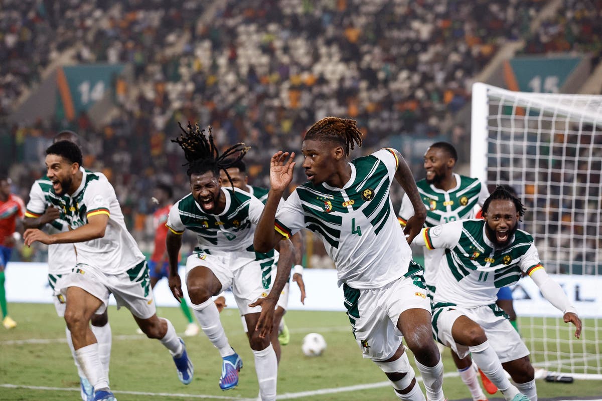 Cameroon complete wild late turnaround to go through but Algeria exit  Africa Cup of Nations after shock Mauritania win | The Independent