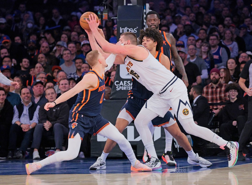 Knicks rip defending champion Nuggets as OG Anunoby shines