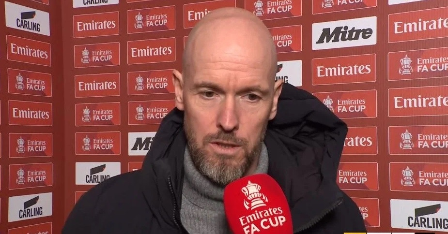 Erik ten Hag bị vạ miệng sau trận MU 4-2 Newport ở Cúp FA