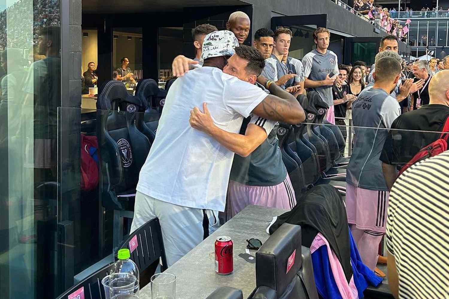 LeBron James Welcomes Lionel Messi to America