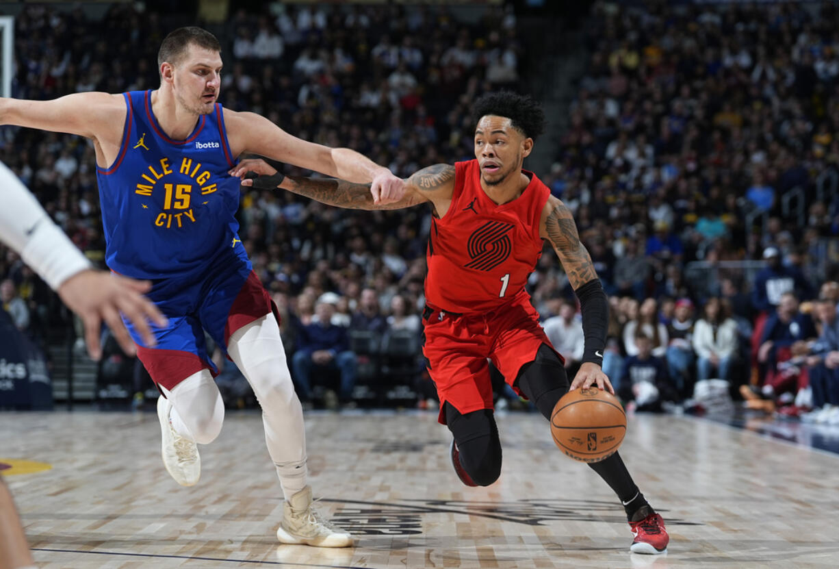 Jokic posts 15th triple-double as Nuggets hold off short-handed Blazers  120-108 - The Columbian