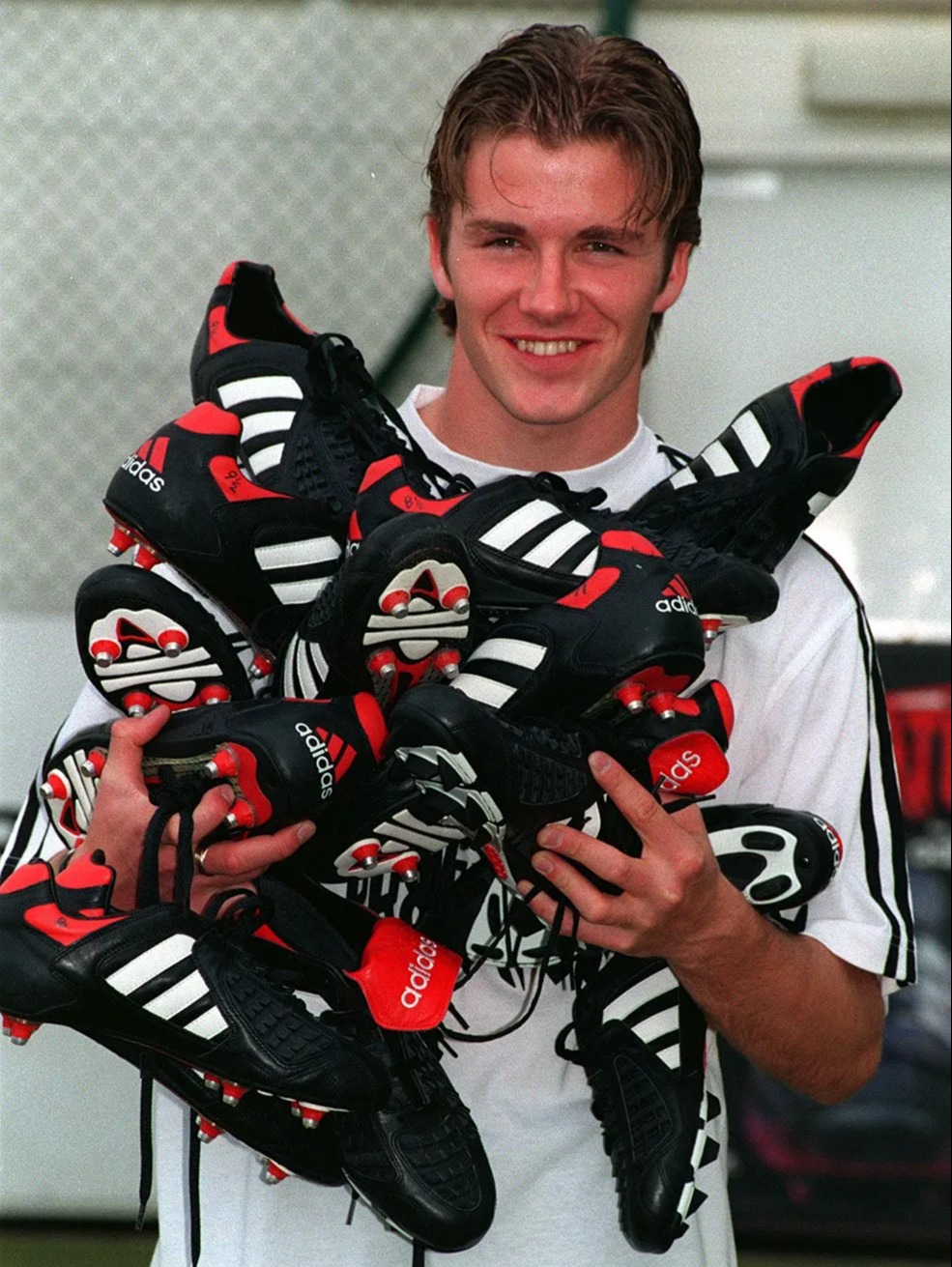 David Beckham nổi tiếng với đôi giày Predators trong sự nghiệp lừng lẫy của mình