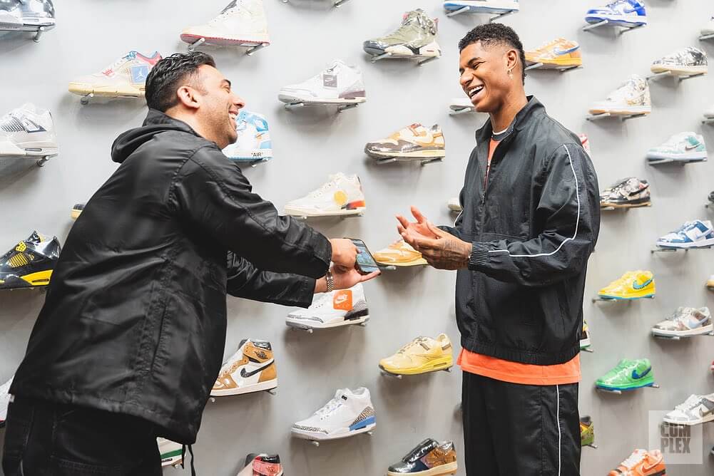 Complex Sneaker Shopping with Marcus Rashford