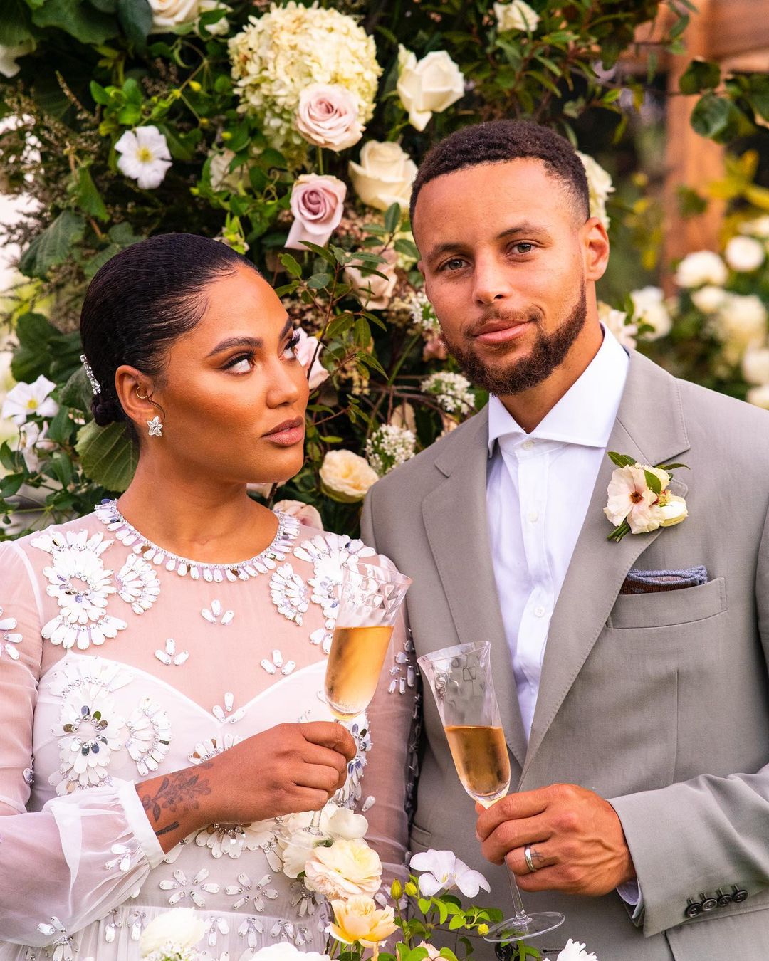 likhoa steph curry shares sweet post for th anniversary with his wife ayesha love you more than you know 6514f460f3df7 Steph Curry Shares Sweet Post for 12th Anniversary with His Wife Ayesha: ‘Love You More Than You Know’