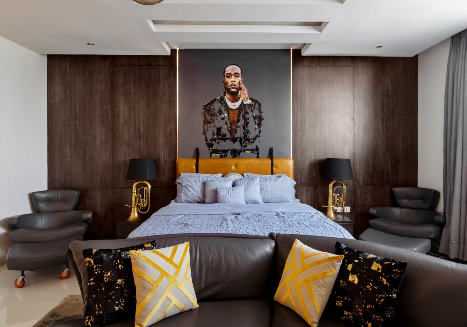 Tour Burna Boy's Stunning Home in Lagos, Nigeria | Architectural Digest