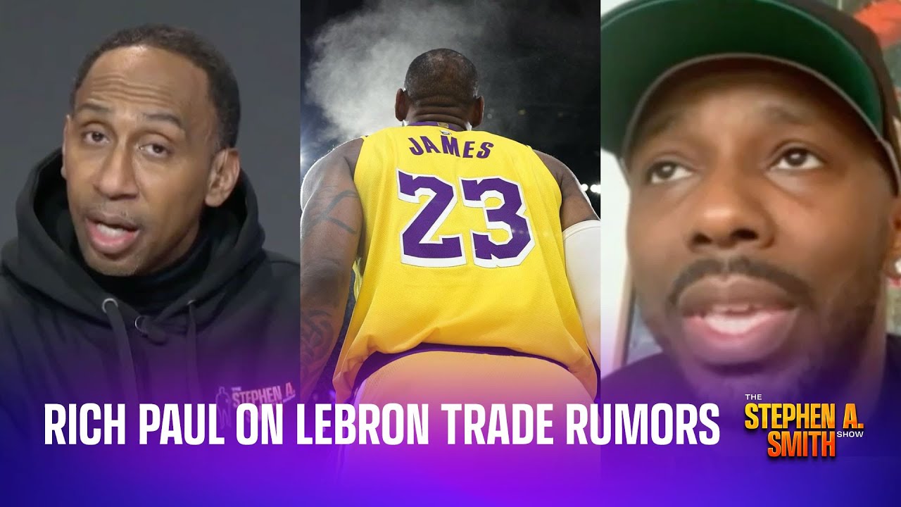 Rich Paul Speaks on LeBron James Trade Rumors, Confirms Warriors Tried  Trading for Him | VladTV