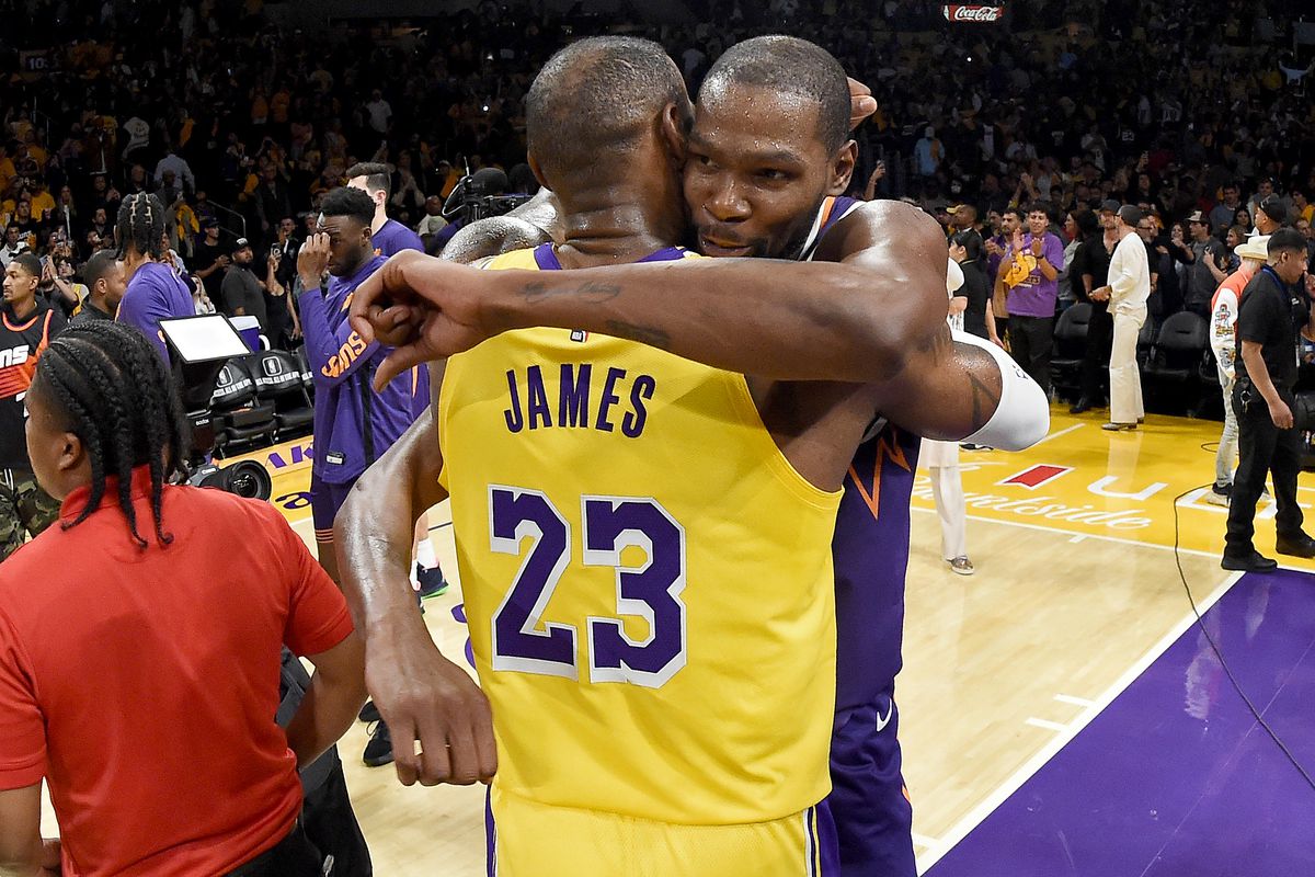 Lakers: LeBron James reflects on matchups with Kevin Durant - Silver Screen  and Roll