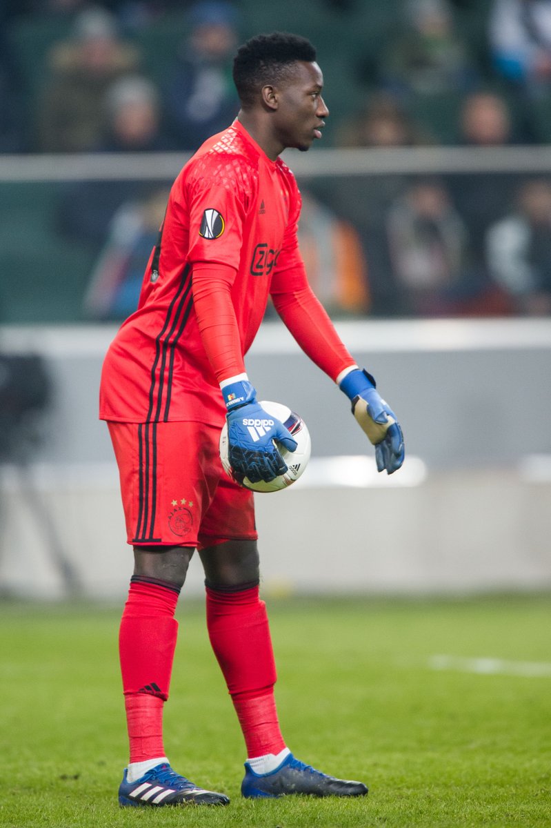 UEFA Europa League on X: "Andre Onana has now kept 6 consecutive clean  sheets for Ajax in all competitions.  #UEL https://t.co/PNUbNEZ2Z3" / X