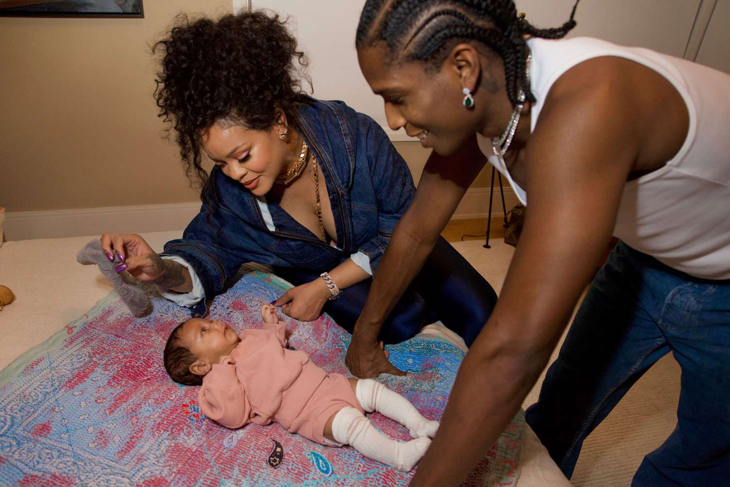 See All the Photos of Rihanna and A$AP Rocky's New Baby, Riot Rose