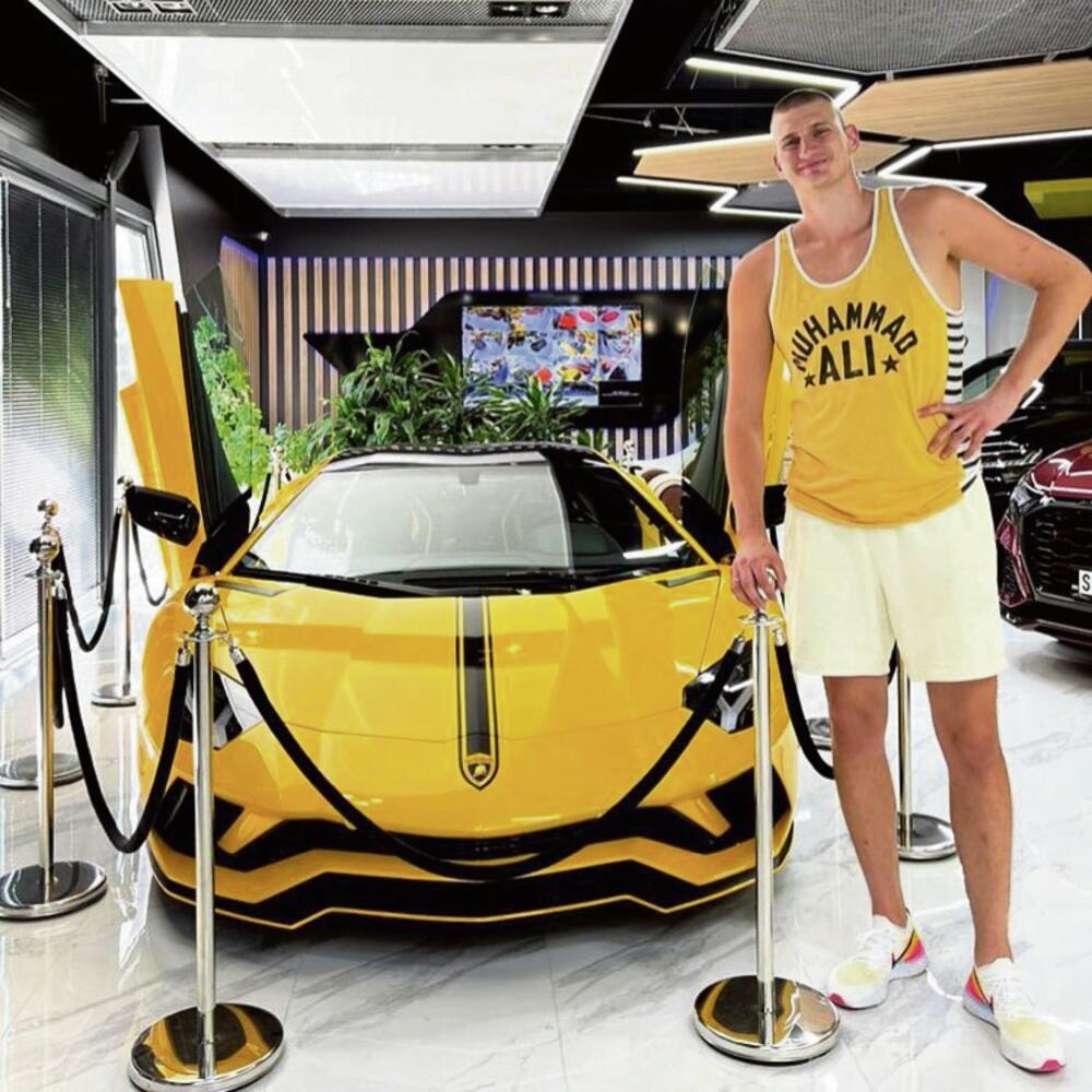 Nikola Jokic has an insane $1.5m car collection