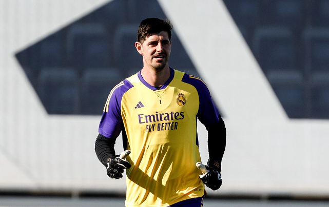 Good news for Real Madrid as key player Thibaut Courtois makes his long ...