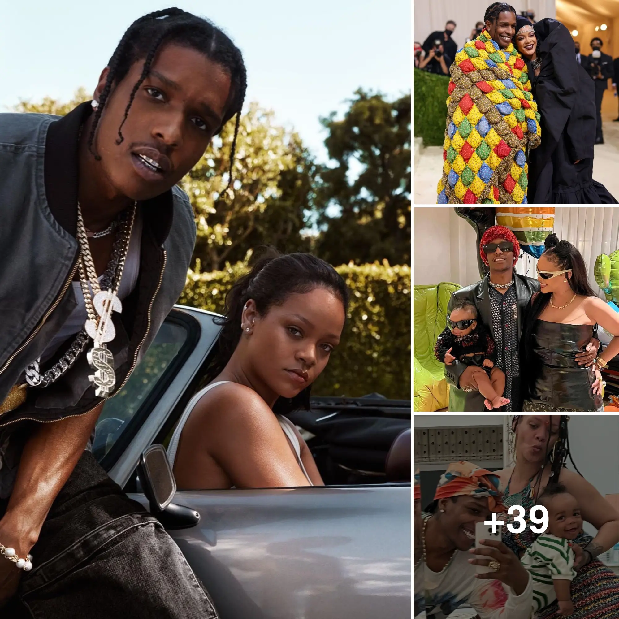 Rihanna said that she is lucky to love Asap Rocky because he always