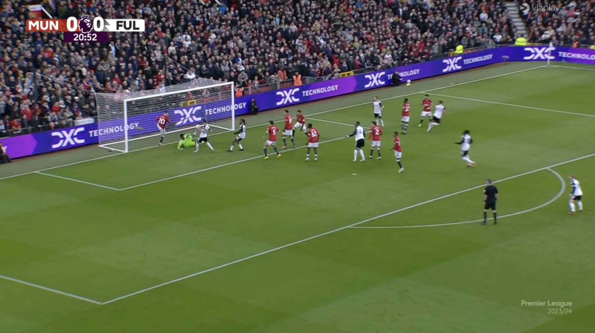 𝐀𝐅𝐂 𝐀𝐉𝐀𝐗  on X: " - Onana with a BIG save to deny Manchester  United from going 1-0 down! Fulham the MUCH better team at Old Trafford!  https://t.co/69f9WKncJa" / X