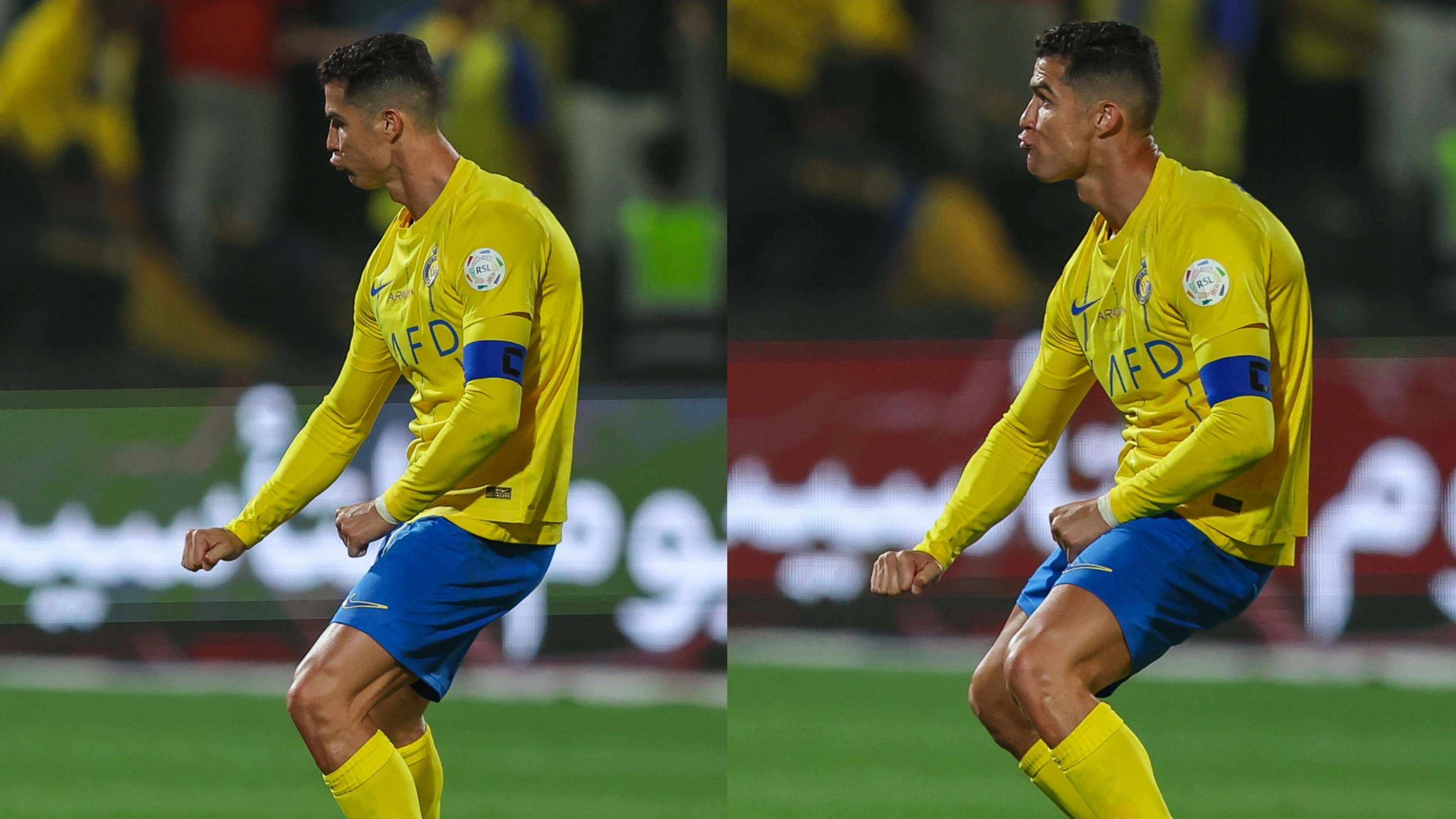 VIDEO: Al-Nassr star Cristiano Ronaldo reacts to yet more Lionel Messi chants from Al-Shabab fans with seemingly obscene gesture | Goal.com India