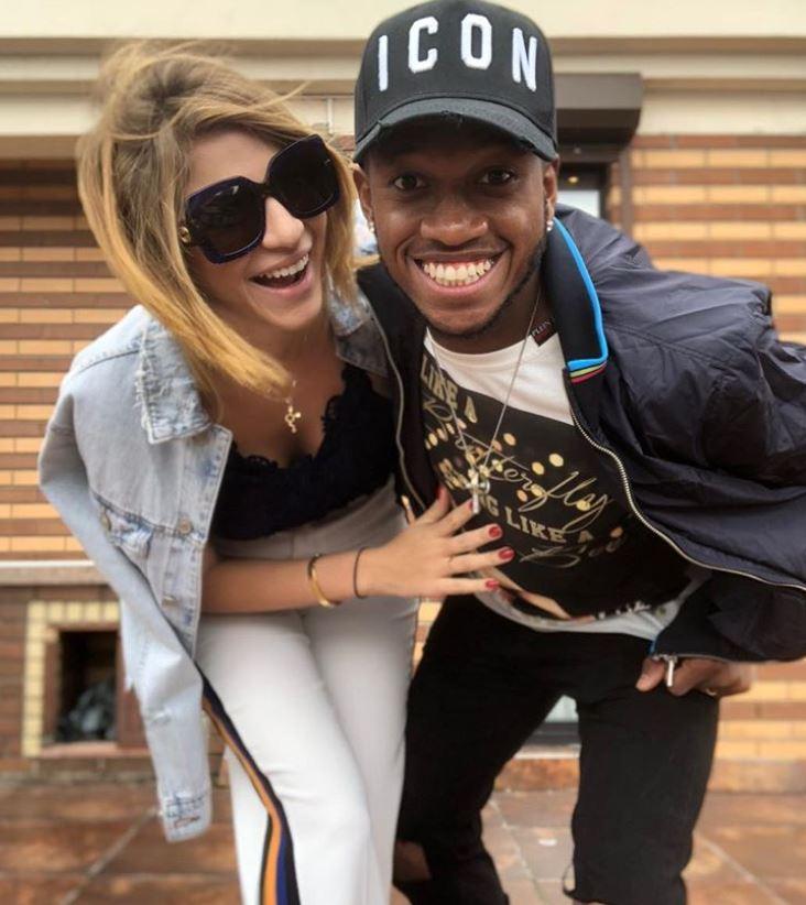Man Utd star Fred's intellectual wife towers over 5ft 7ins midfielder – The  Sun | The Sun