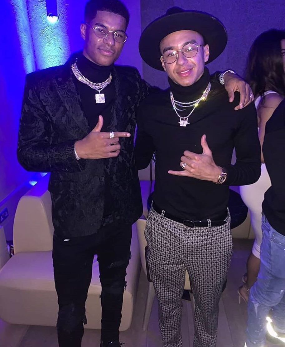 Can we all just take a minute??️ @marcusrashford & @jesselingard at  the @jlingz launch party… | Jesse lingard, Manchester united football,  Manchester united fc
