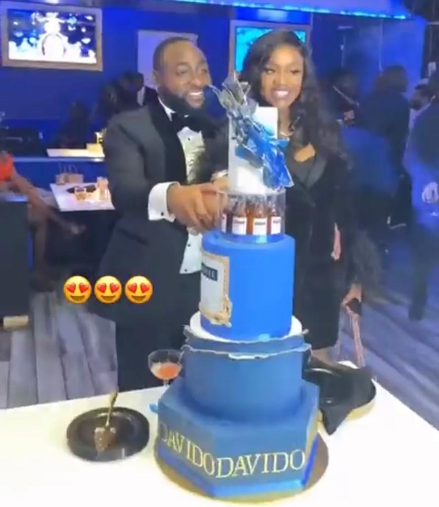 Videos from singer Davido's 31st birthday dinner