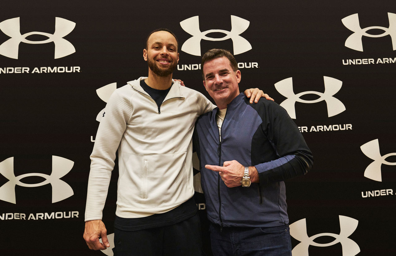 The Golden State Warriors guard recently signed a long-term extension with Under Armour