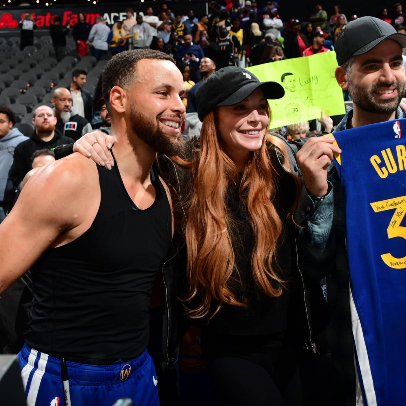 Warriors' Steph Curry, Wife Ayesha Revealed as Lindsay Lohan's Son Luai's  Godparents | News, Scores, Highlights, Stats, and Rumors | Bleacher Report