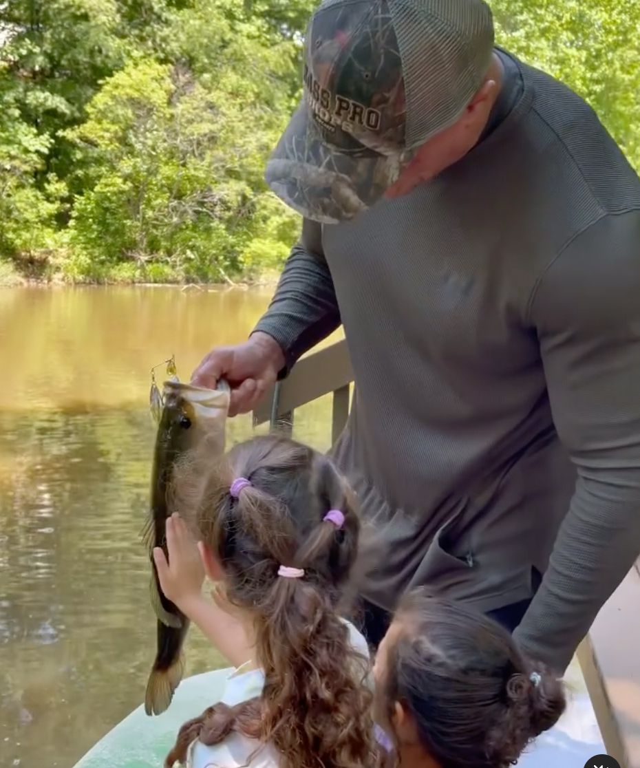Dwayne Johnson Raves About His 'Little Ladies' After Fishing Trip
