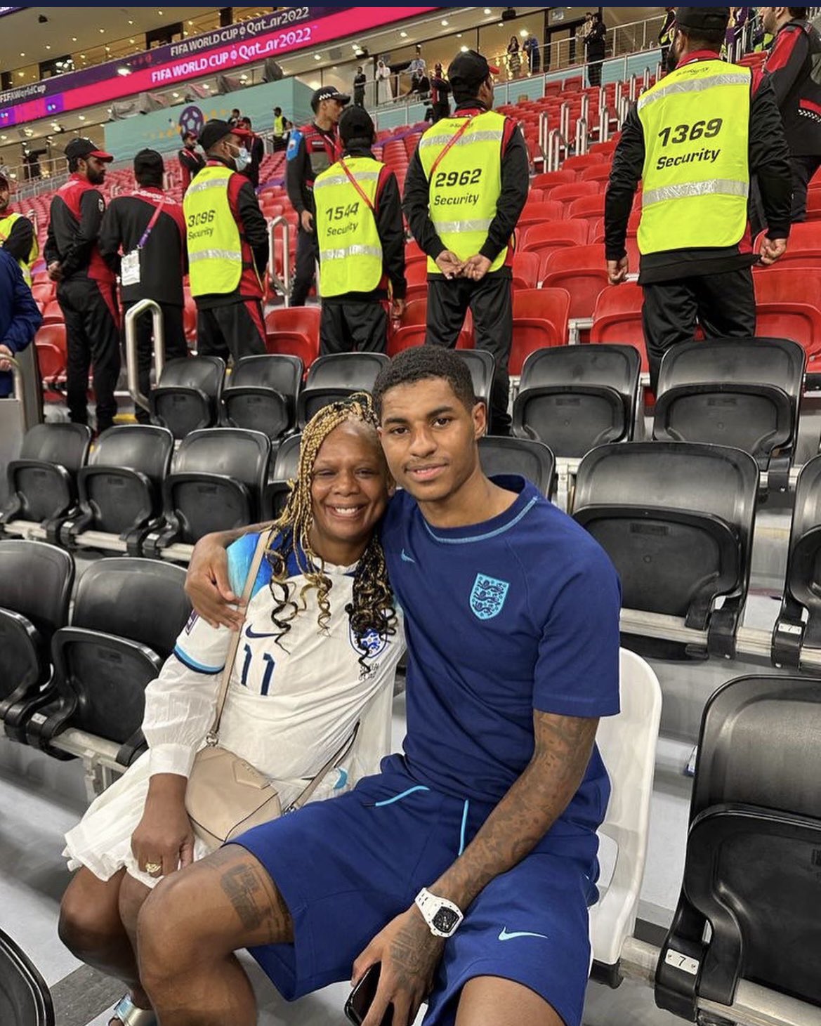 Mimi Fawaz on X: "Another proud mama ️ Marcus Rashford's mum was at the  match yesterday to see her son get his 50th England  cap.  https://t.co/etK8uJ5M4p" / X