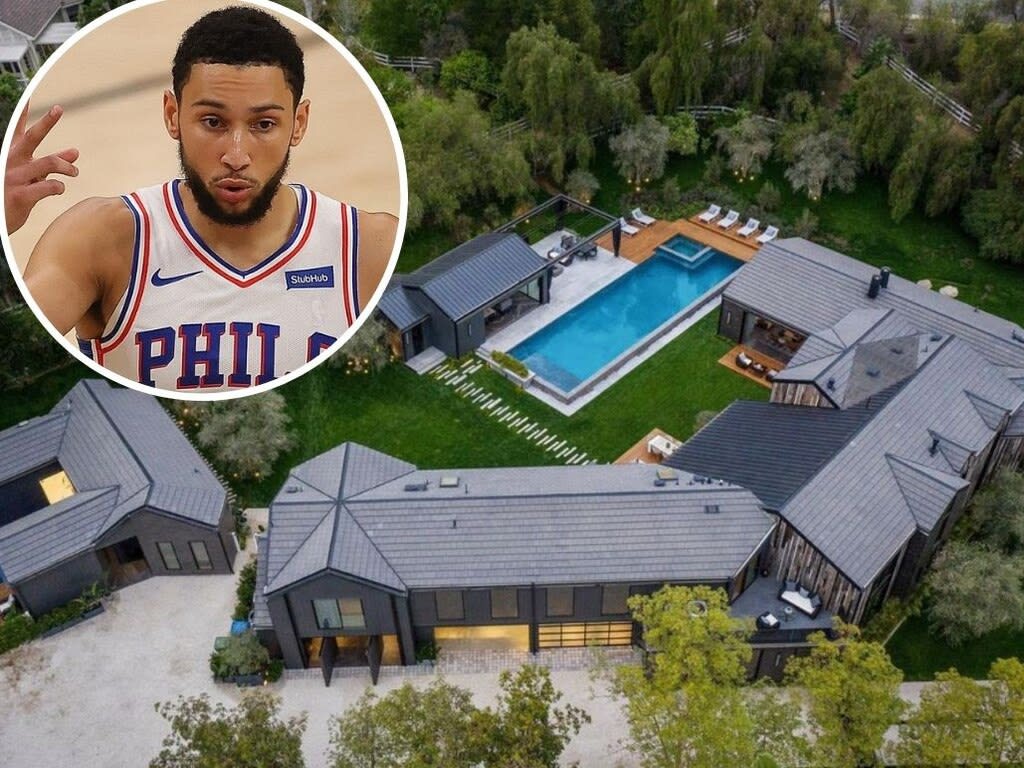 Ben Simmons has bought a new home in LA's Hidden Hills. Picture: Christopher Amitrano / CS8 Photo and Nobel Design/ nobel.la