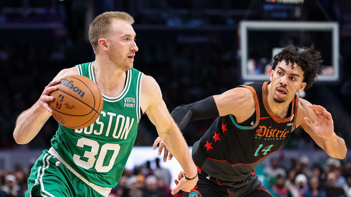 Celtics: Sam Hauser's big game vs. Wizards gets ruined by concerning injury