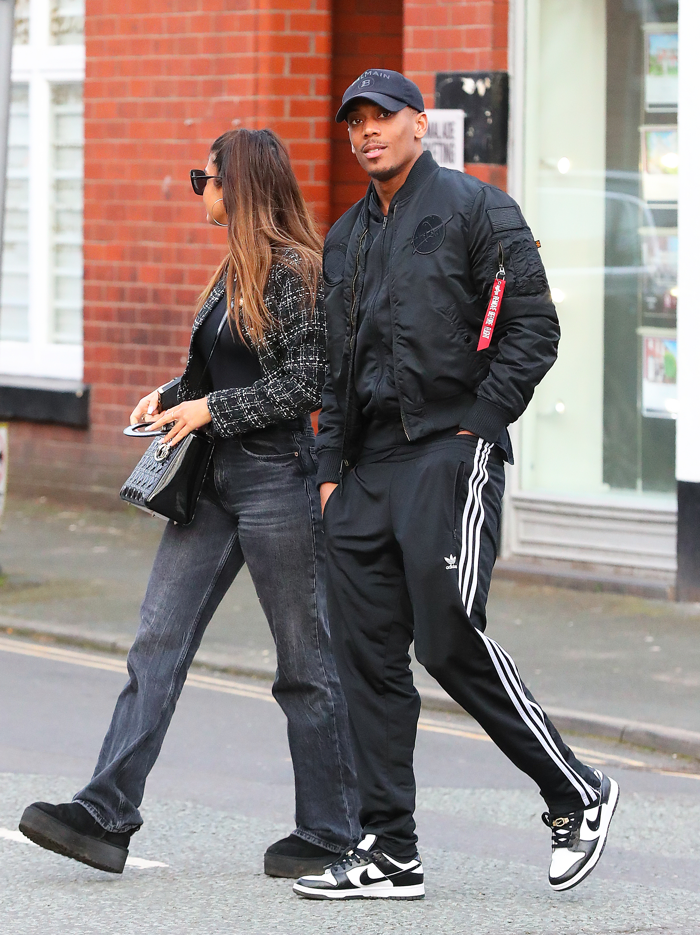 The duo went for a stroll in Hale Village