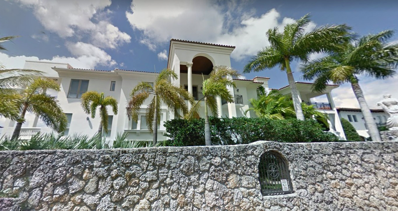 But they also own a massive Miami pad