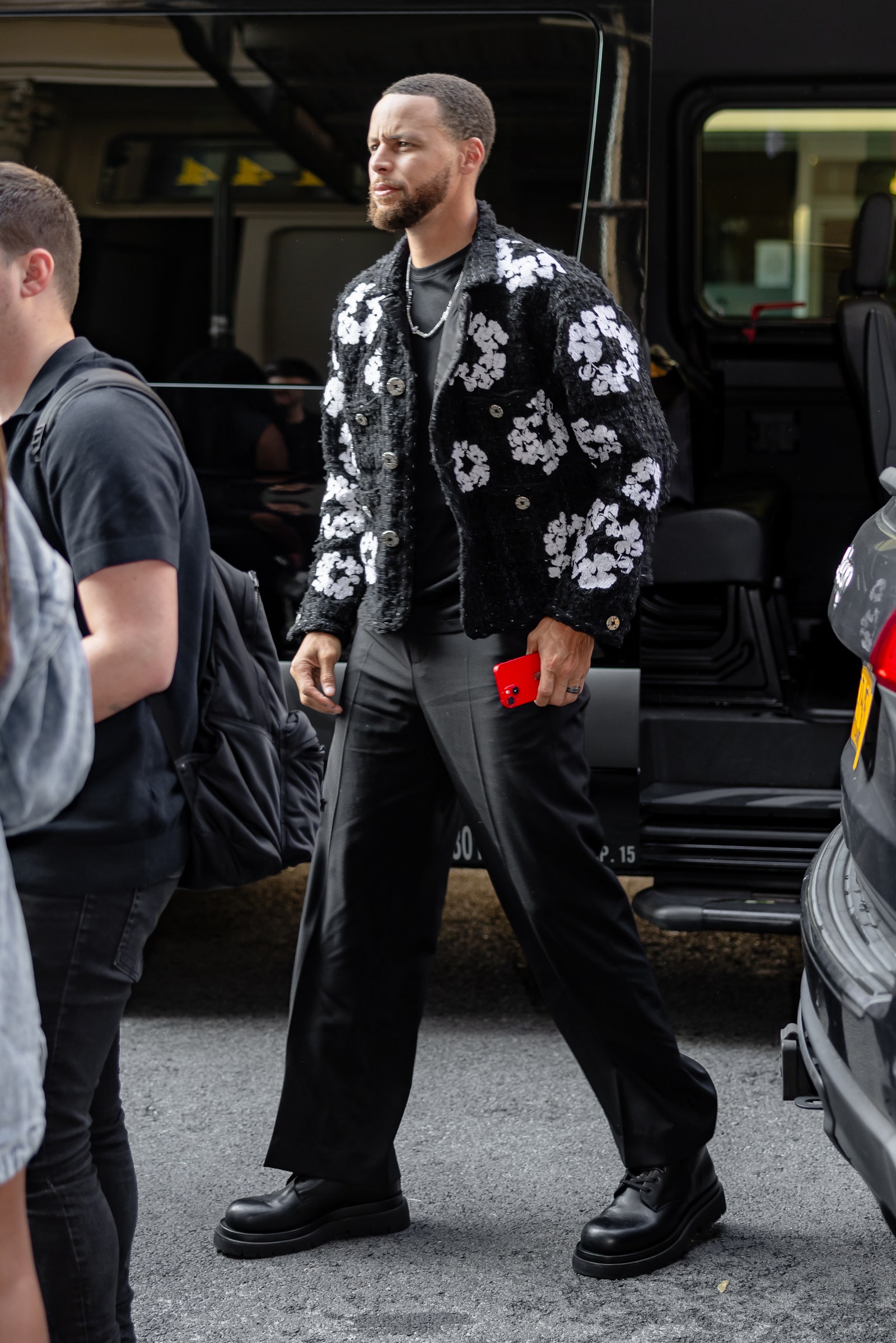 Stephen Curry Just Wore Three Huge Fits in One Day | GQ