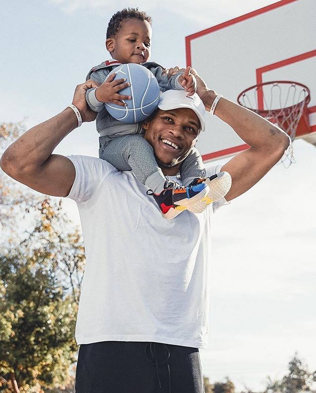 Father-son bond on the court: Touching moments playing basketball with Russell Westbrook's son