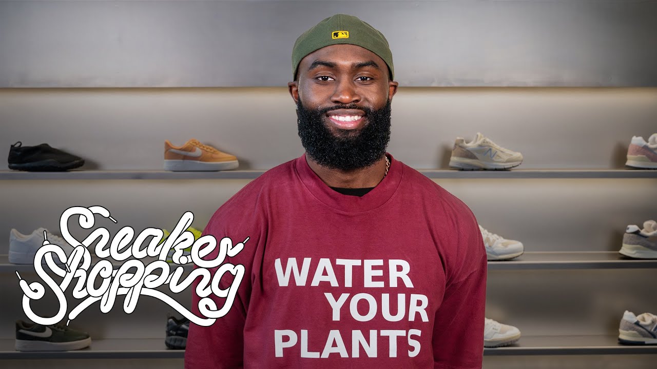 Celtics' Jaylen Brown goes sneaker shopping with Complex