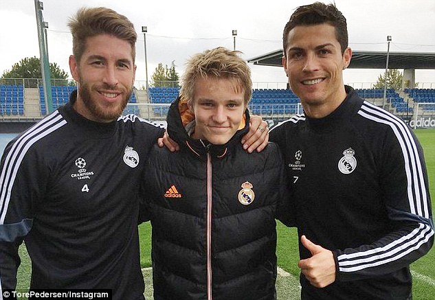 Martin Odegaard, 16, has signed for Real Madrid, but just months ago he was fitting his secondary school studies around playing for his local team in Norway