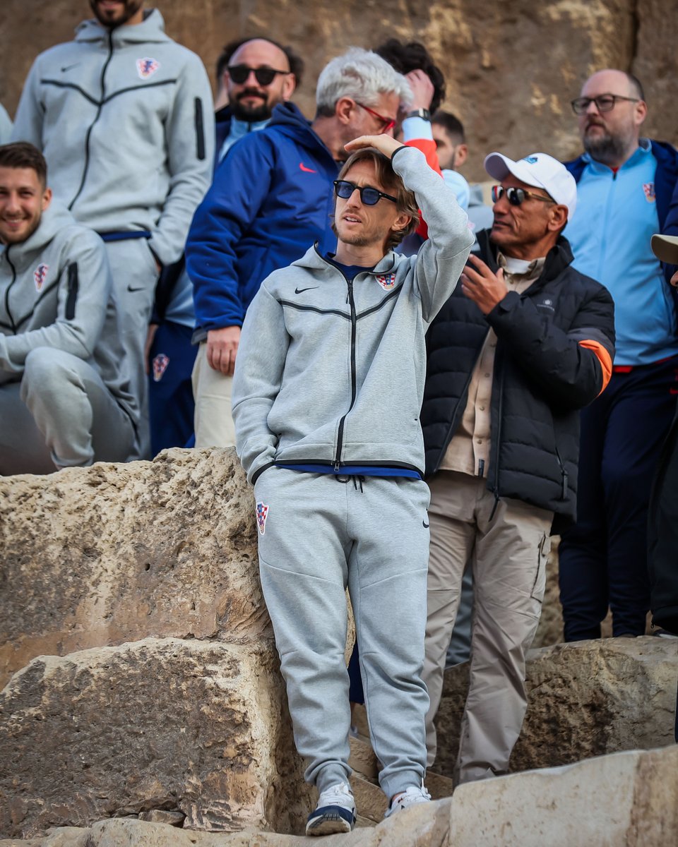 B/R Football on X: "Luka Modrić was having fun at the Pyramids of Giza   https://t.co/OWfvYs0aBB" / X