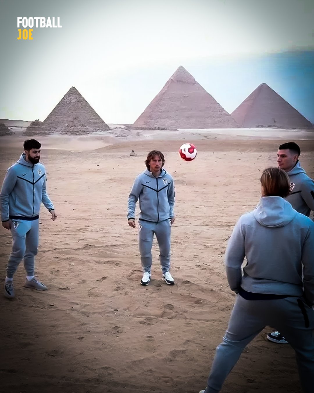 FootballJOE on X: "Luka Modrić and the Croatian national team outside the  Pyramids of Giza ahead of their friendly against Egypt   https://t.co/45KdlYNcII" / X