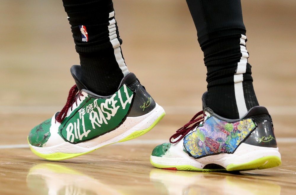 PHOTOS: Jaylen Brown's sneakers this season | HoopsHype